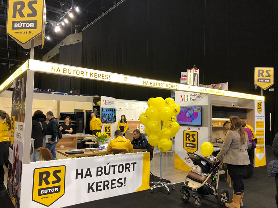 Konyhabútor kiállítás stand - Rich Marketing referenciák