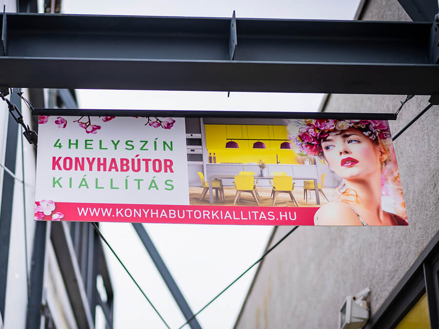 Ponyva, dekoráció - Rich Marketing referenciák