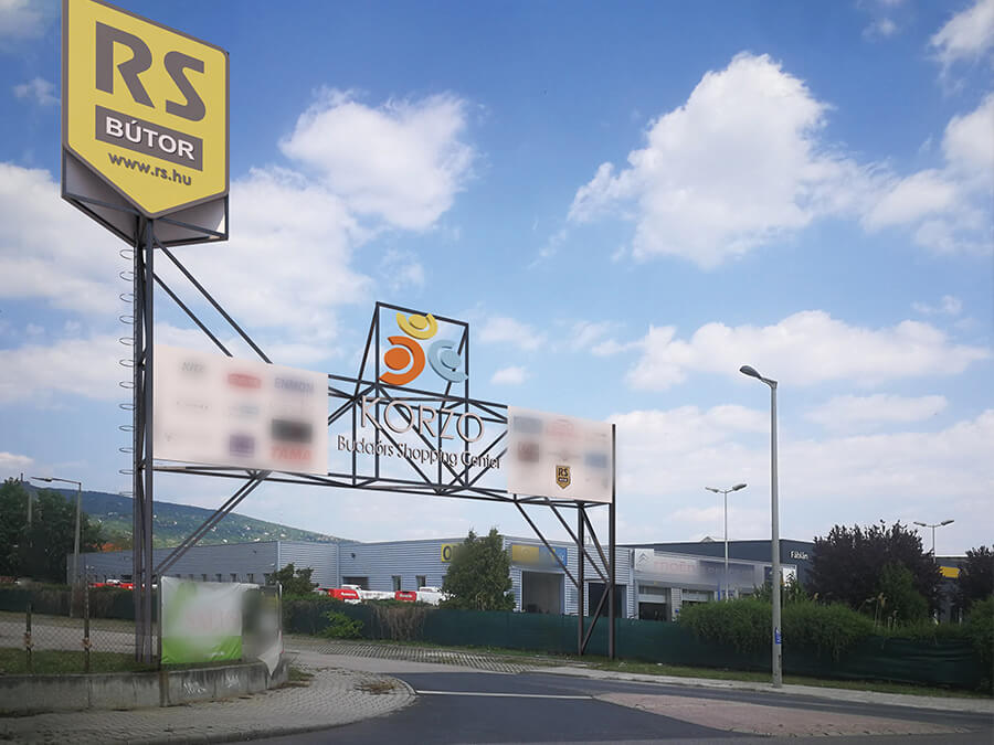 Totem oszlop készítés, kihelyezés - Rich Marketing referenciák